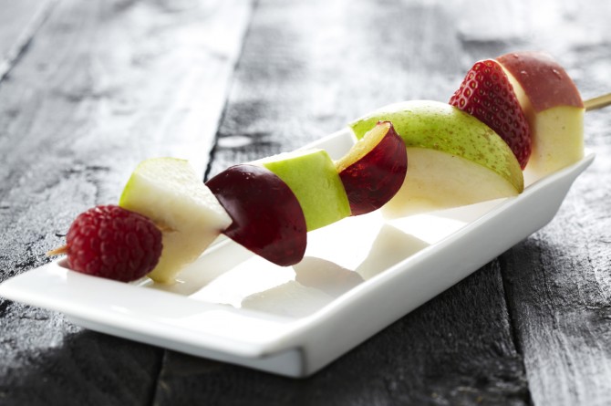 Smakelijk fruitspiesje Smakelijk fruitspiesje