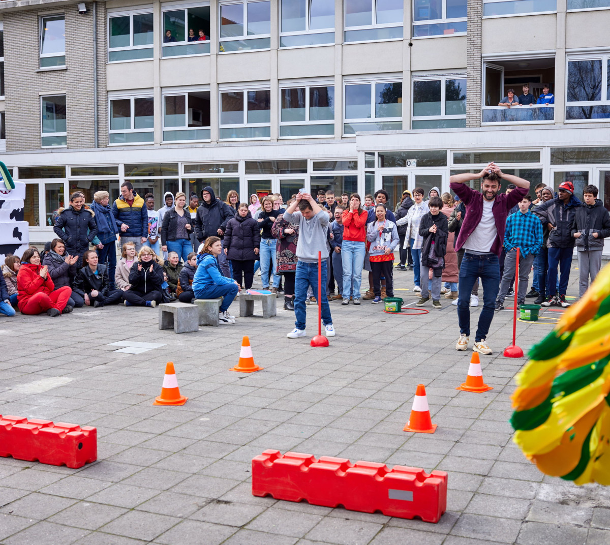 Sieg De Doncker bezoekt klassen om gezonde eetgewoontes te promoten
